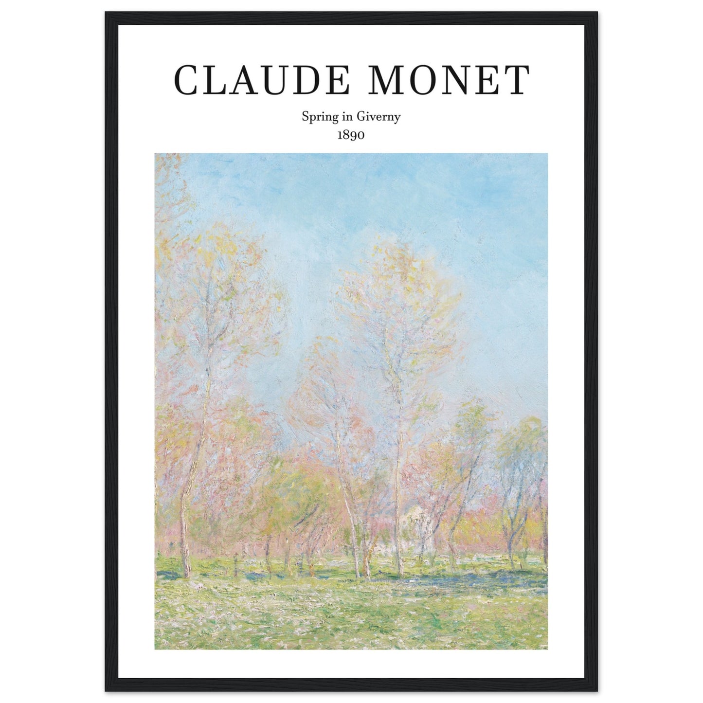 Spring in Giverny Print