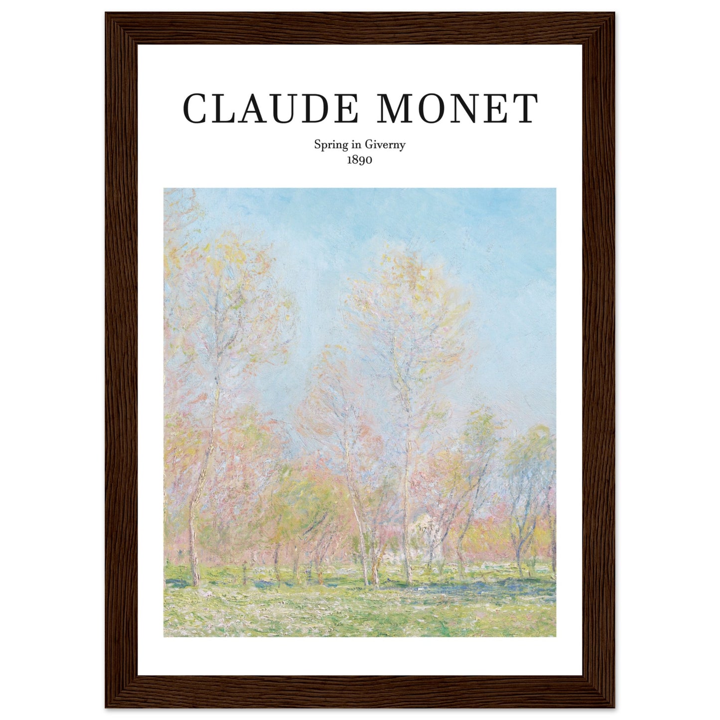 Spring in Giverny Print
