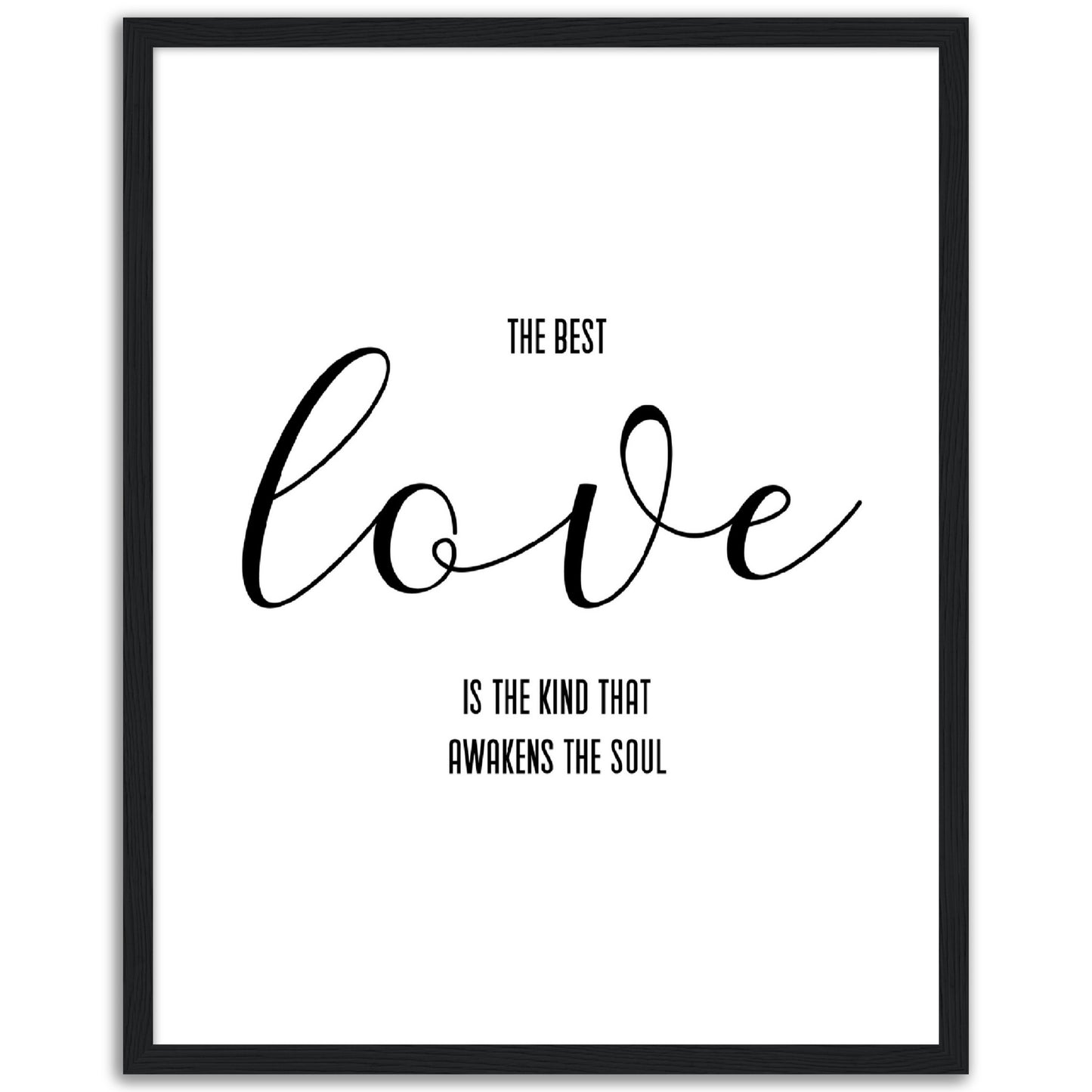 The Best Love Print