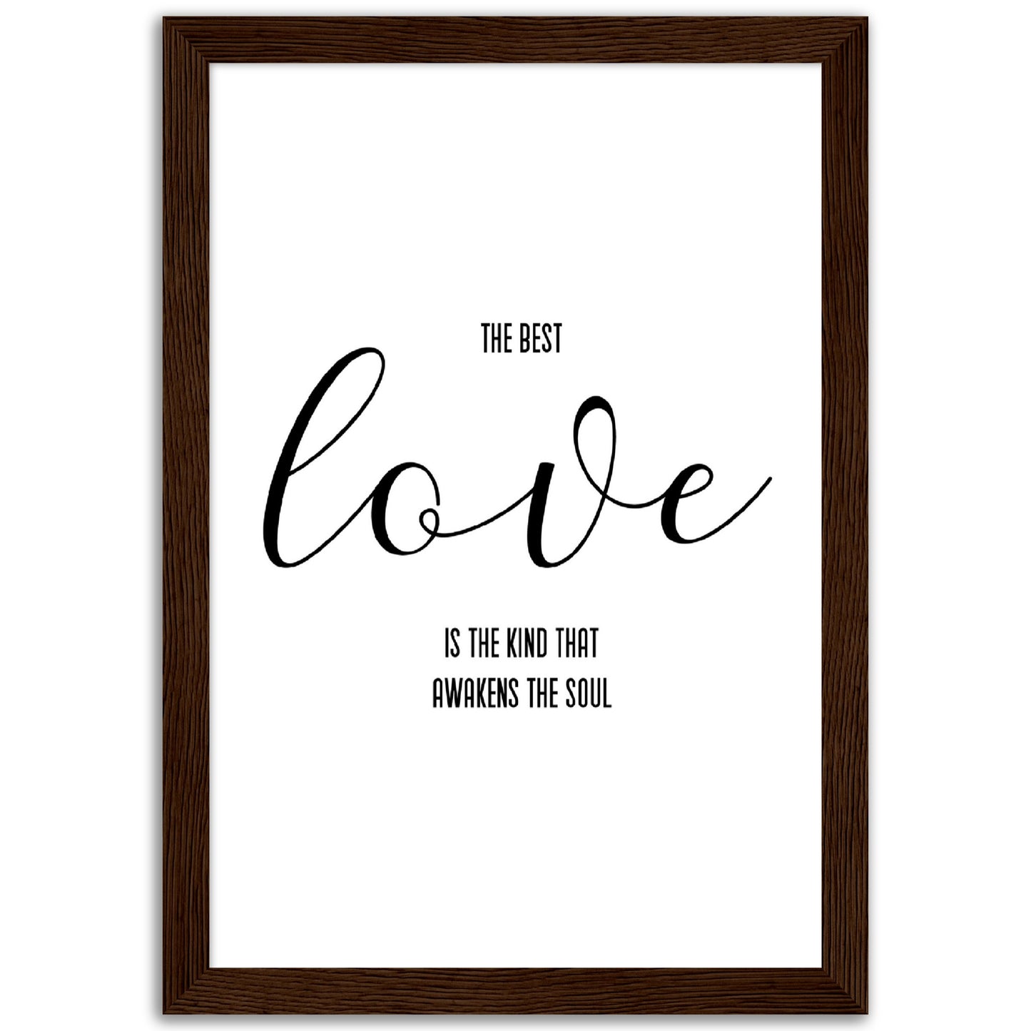 The Best Love Print