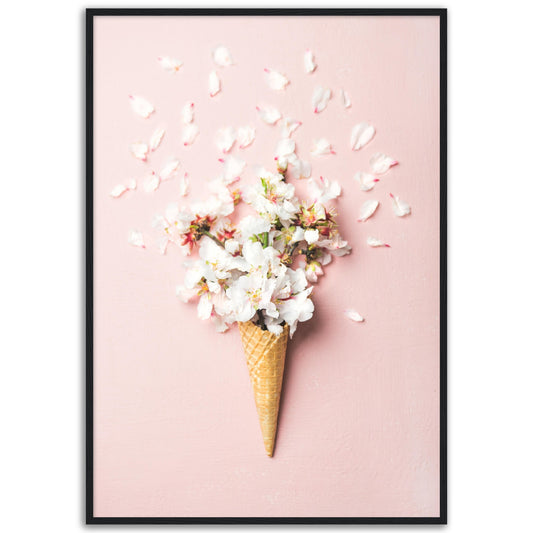 Flower Ice Cream Print