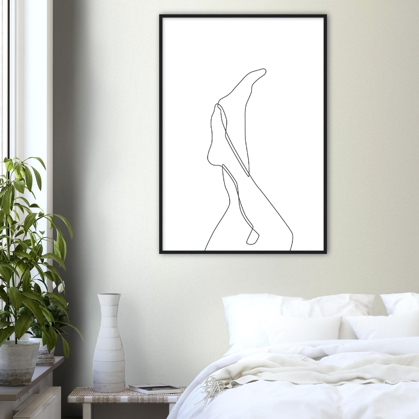Sexy Legs Line Art Print