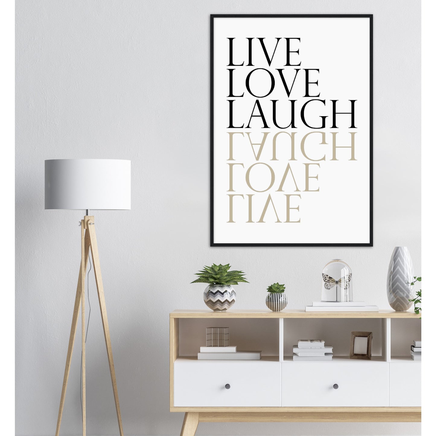 Live Love Laugh Print