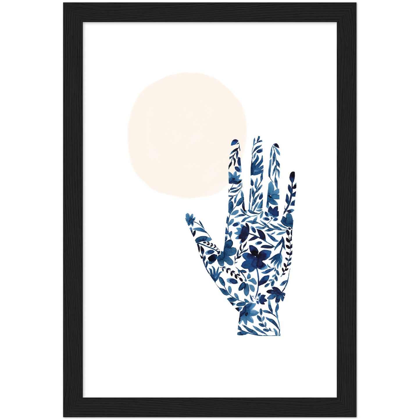 Touch The Moon Watercolour Print