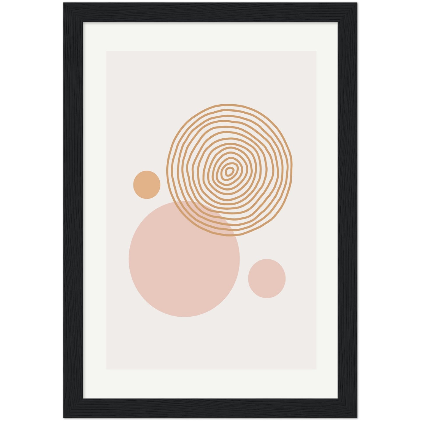 Modern Abstract Shapes Print, No3