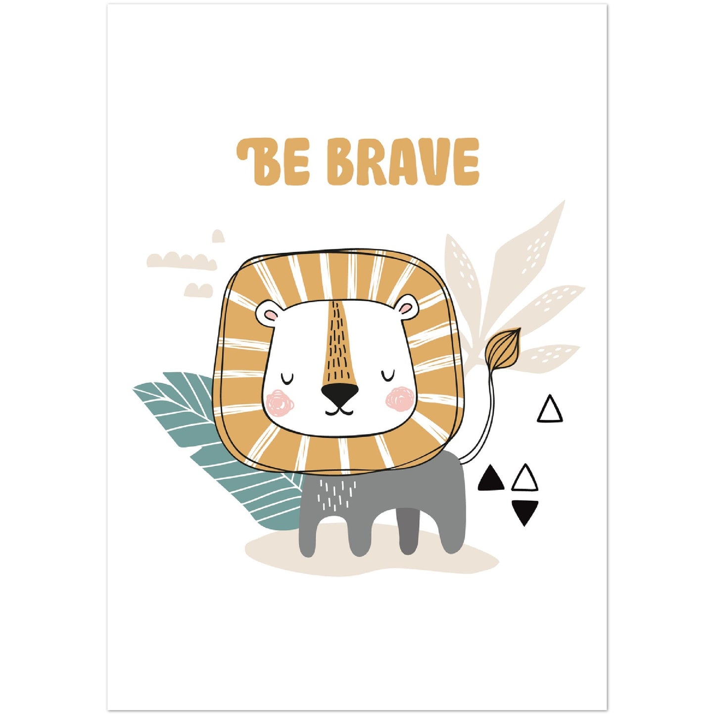 Be Brave Print