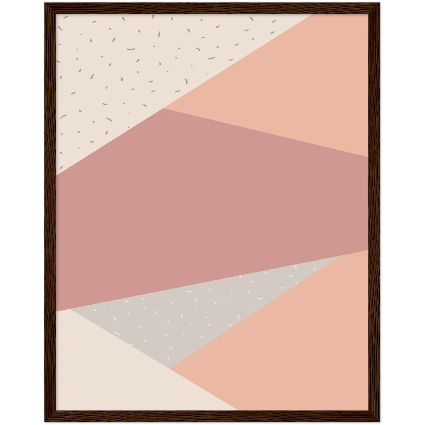 Abstract Terrazzo Lines Print