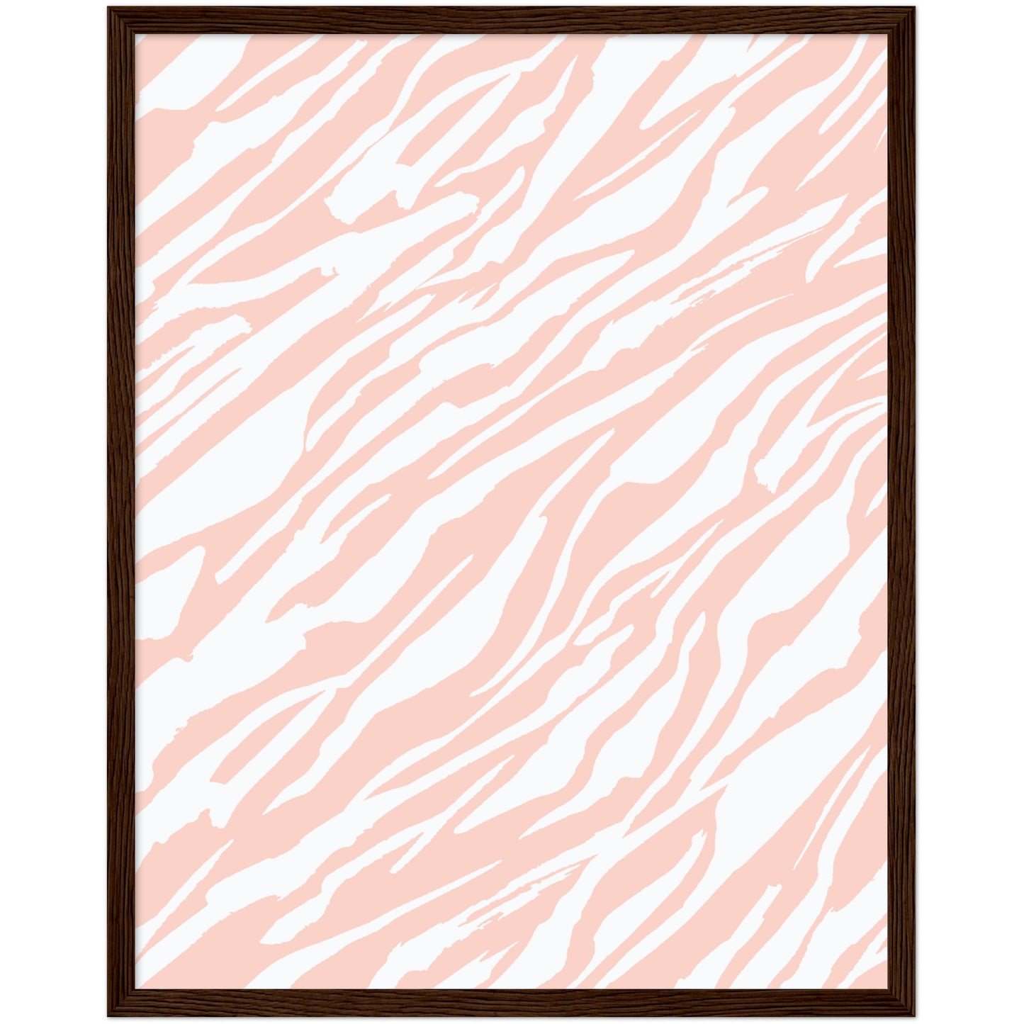 Milky Pink Animal Print Poster