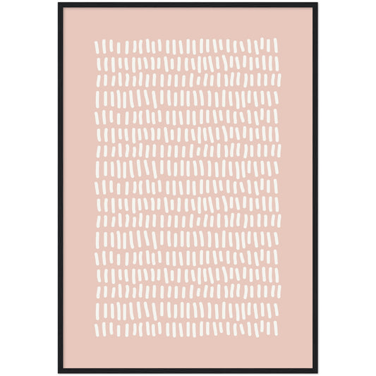 Modern Abstract Stripes Print