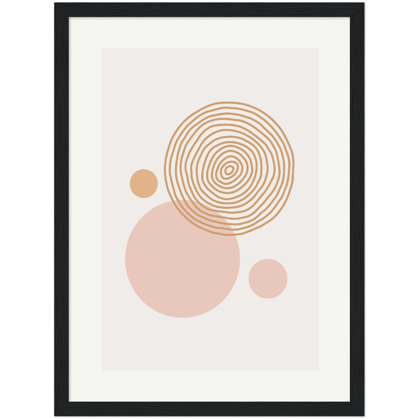 Modern Abstract Shapes Print, No3