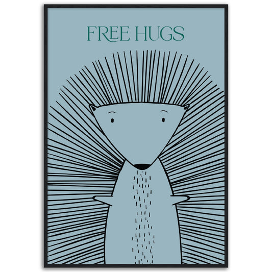 Free Hugs Print