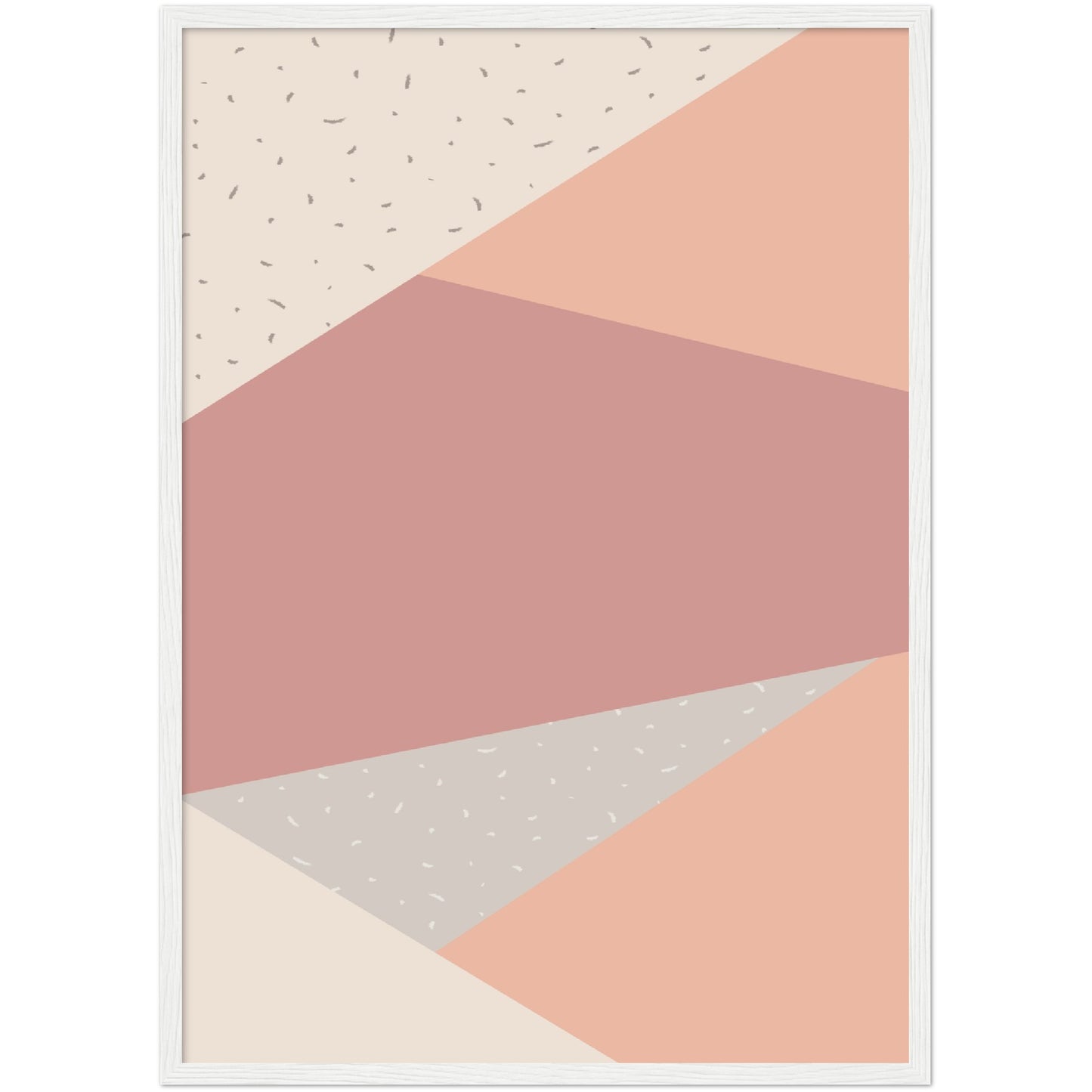 Abstract Terrazzo Lines Print