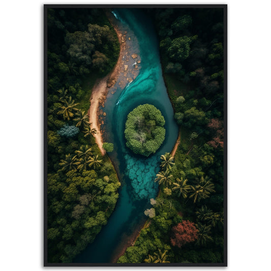 Jungle River No2 Print