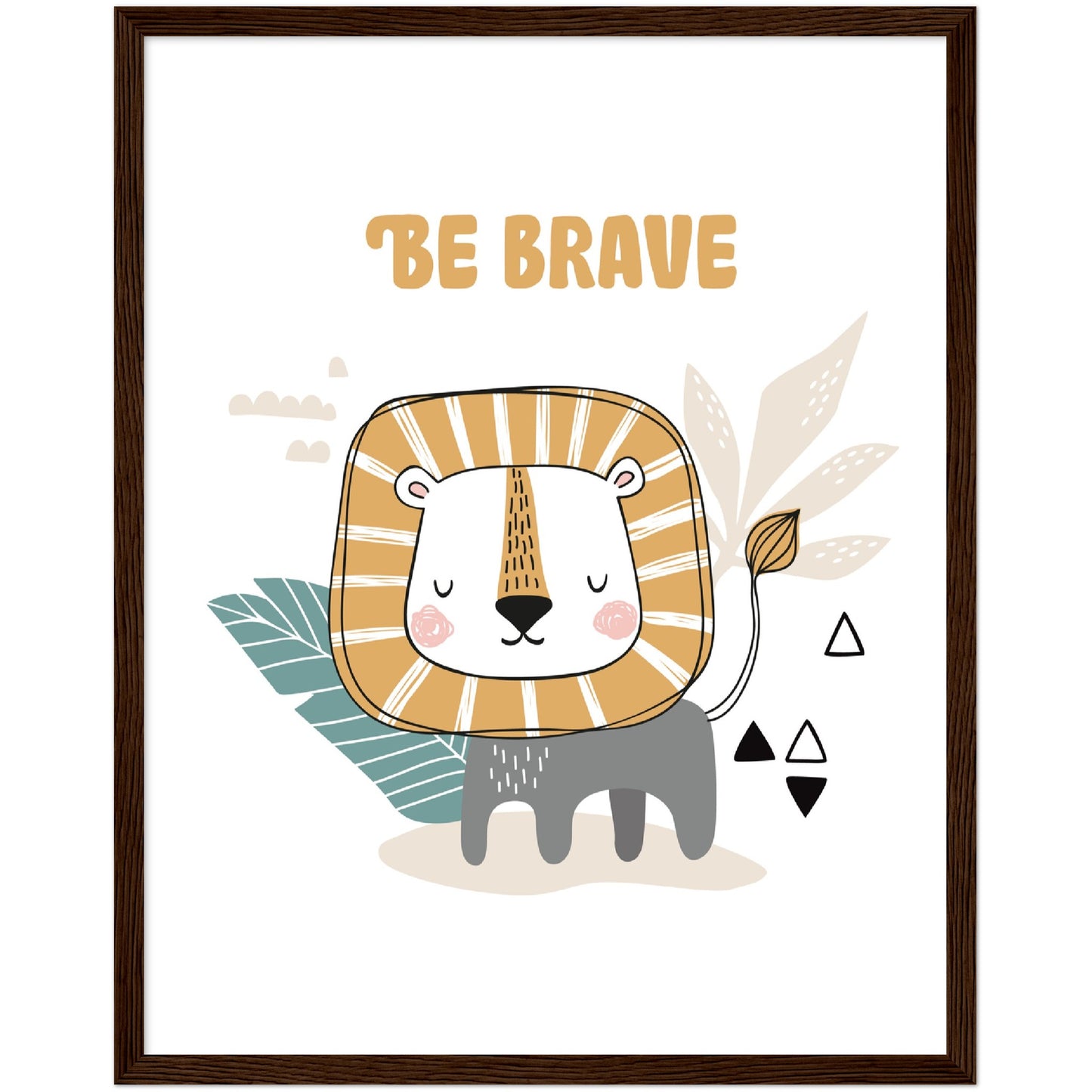 Be Brave Print