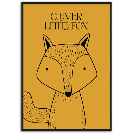 Clever Little Fox Print