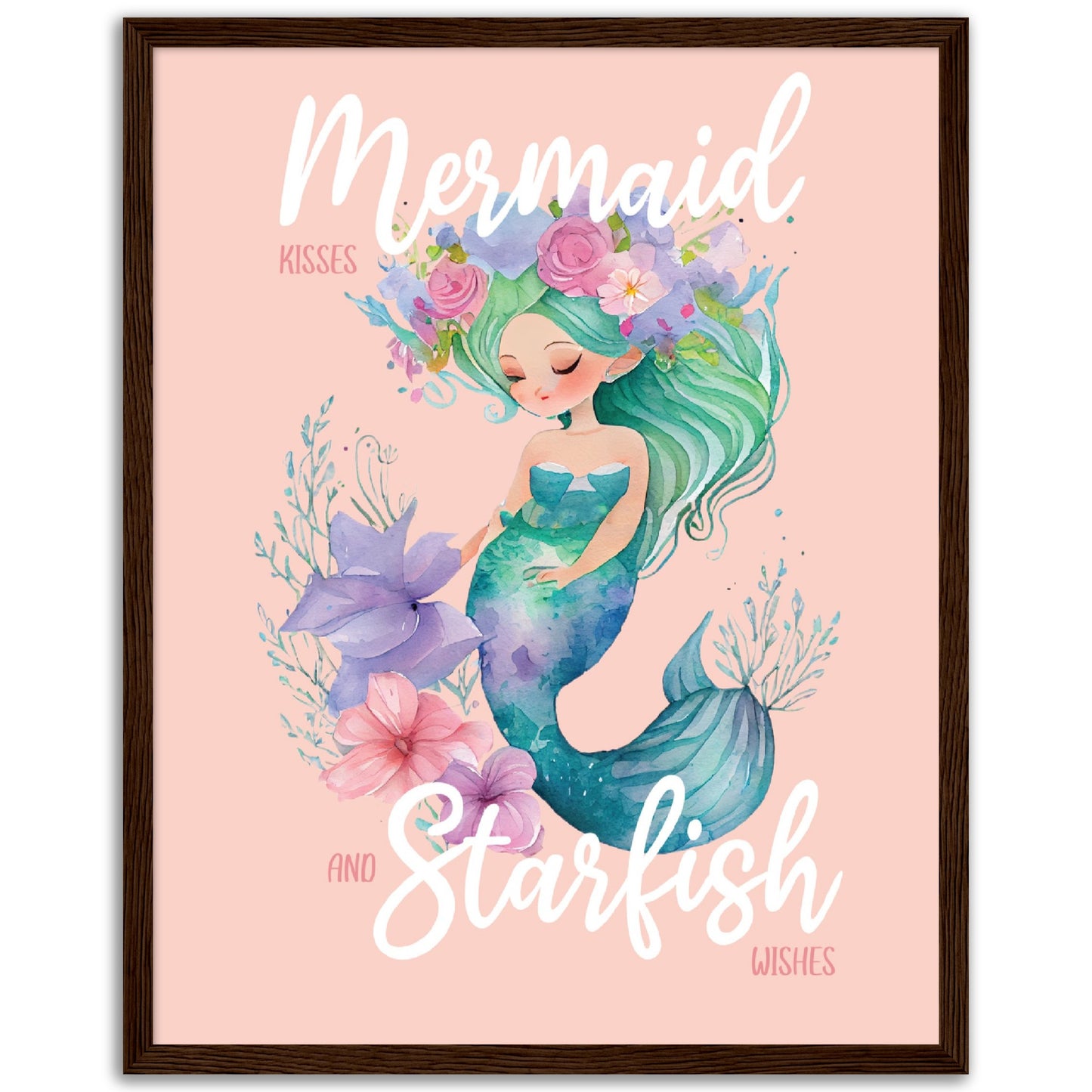 Mermaid Kisses Print