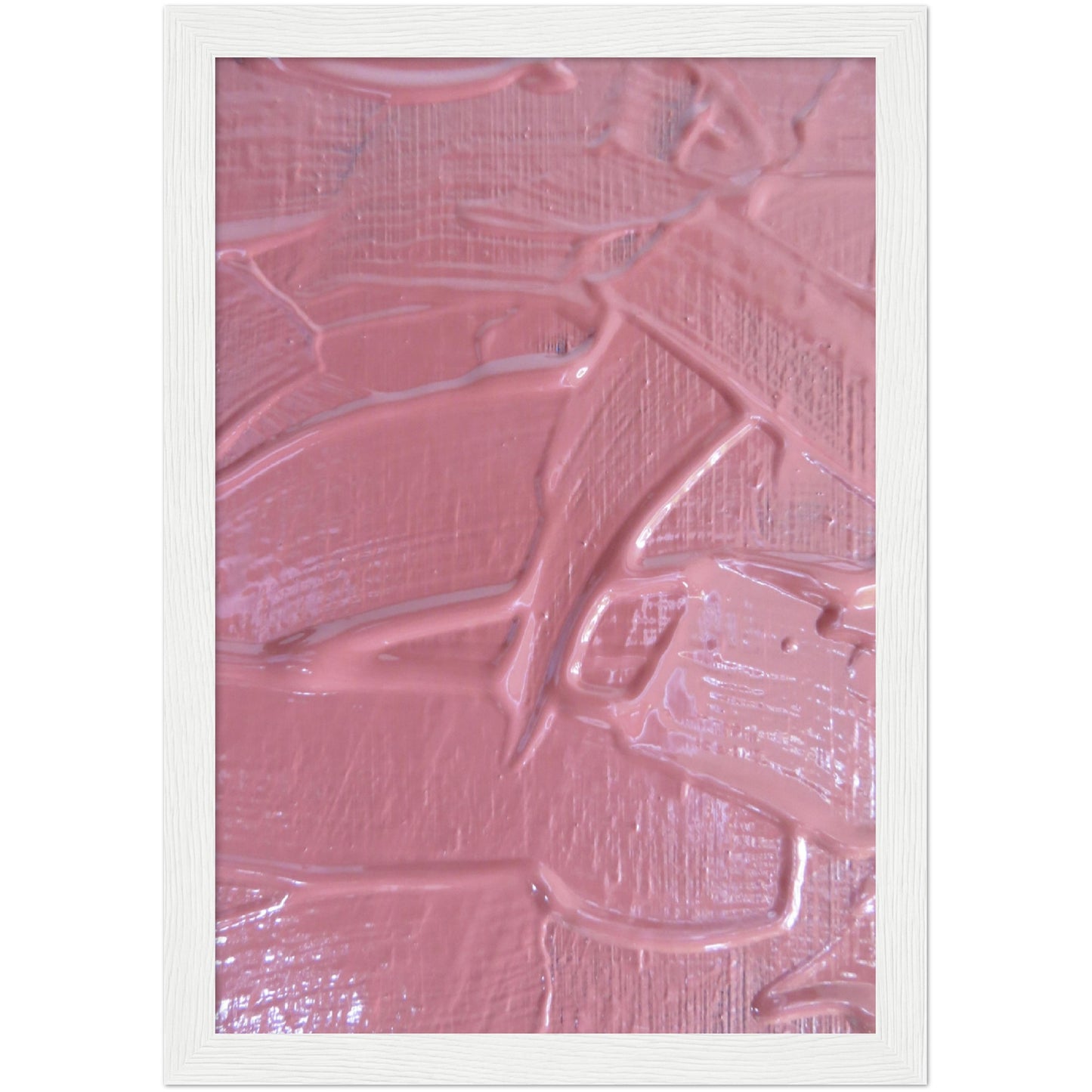 Pink Paint Print