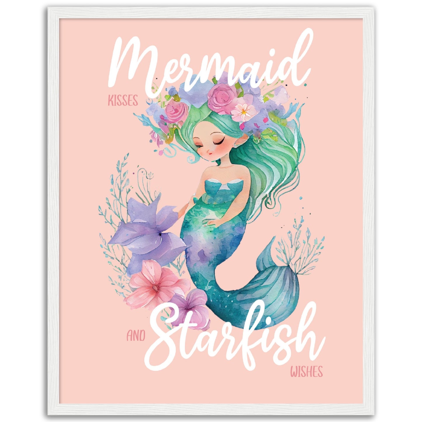 Mermaid Kisses Print
