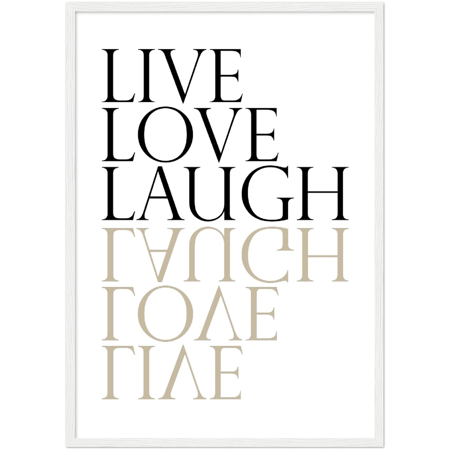 Live Love Laugh Print