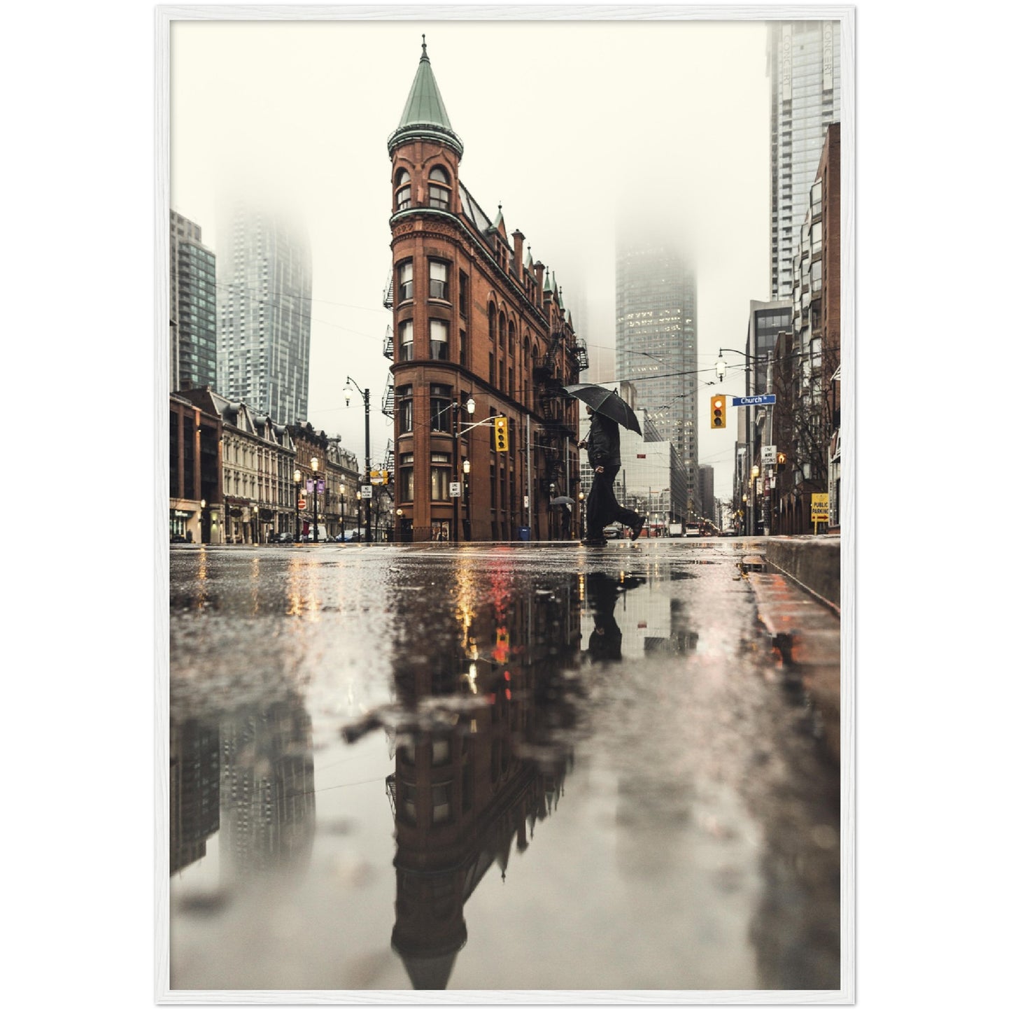 Rainy Toronto Print