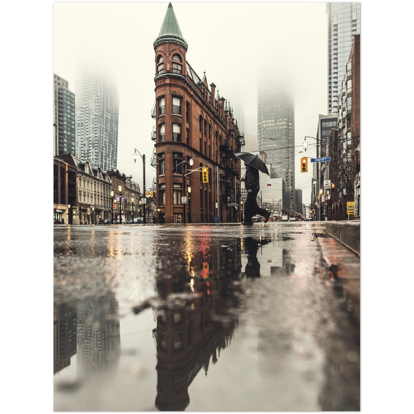 Rainy Toronto Print