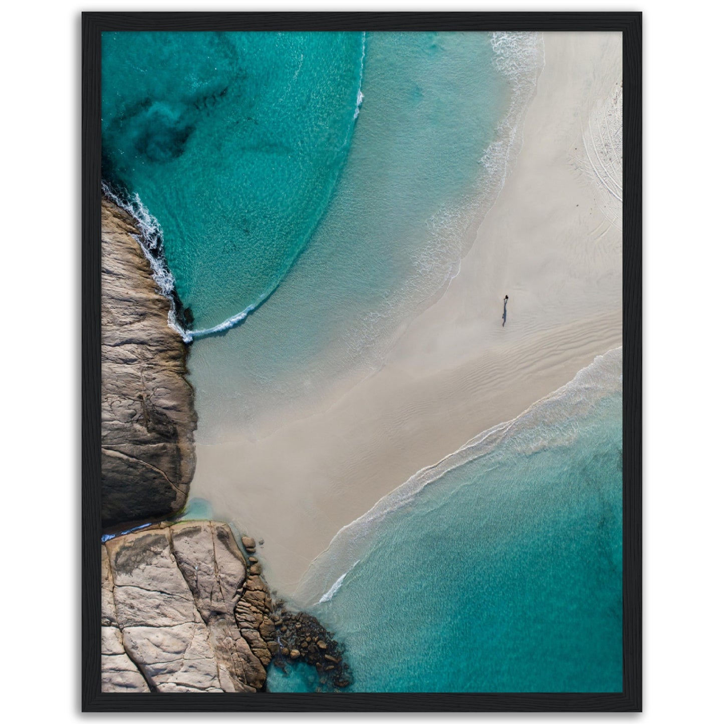 Between Two Beaches Print