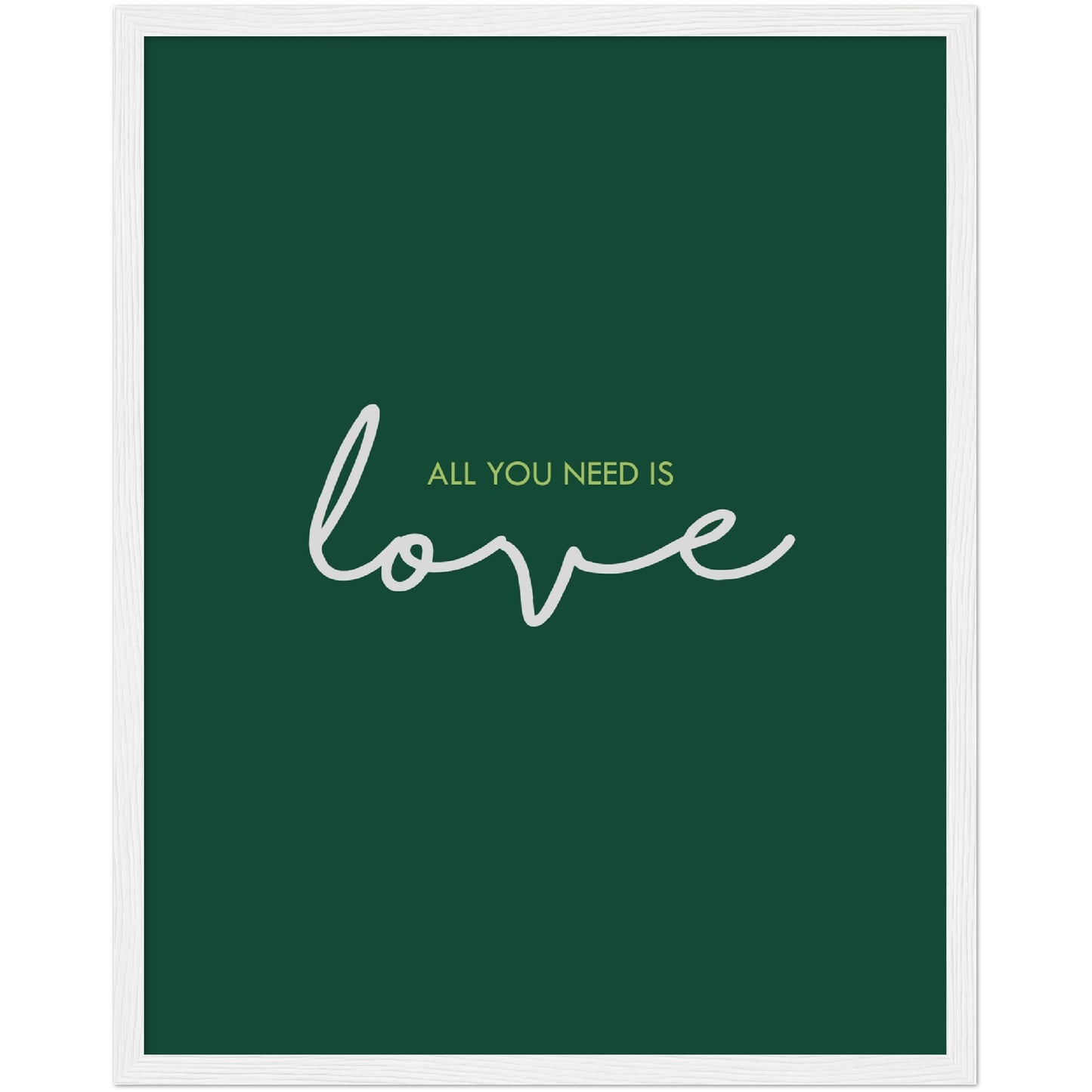 All You Need Is Love Print
