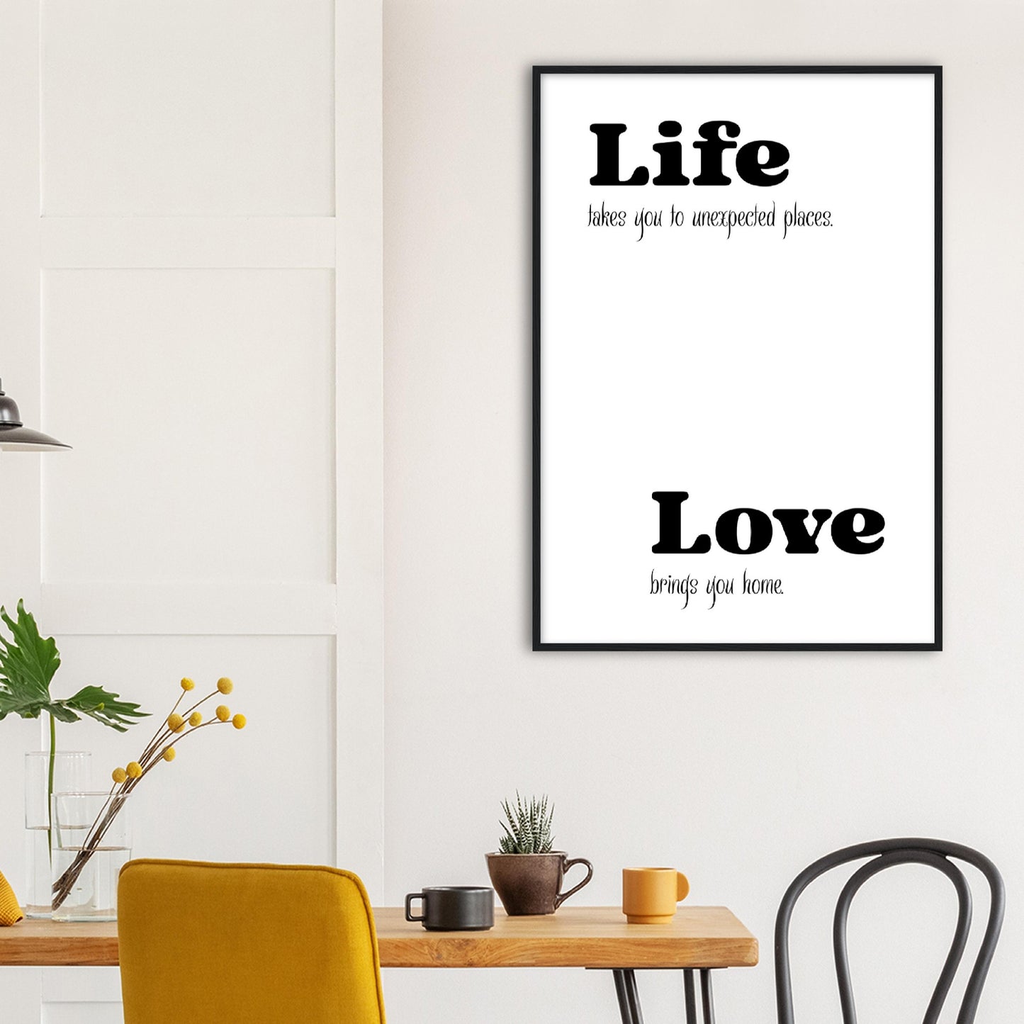 Love Brings You Home Print