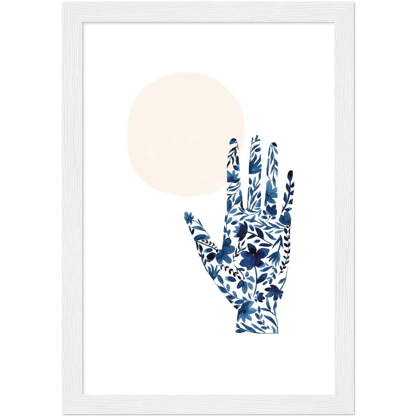 Touch The Moon Watercolour Print