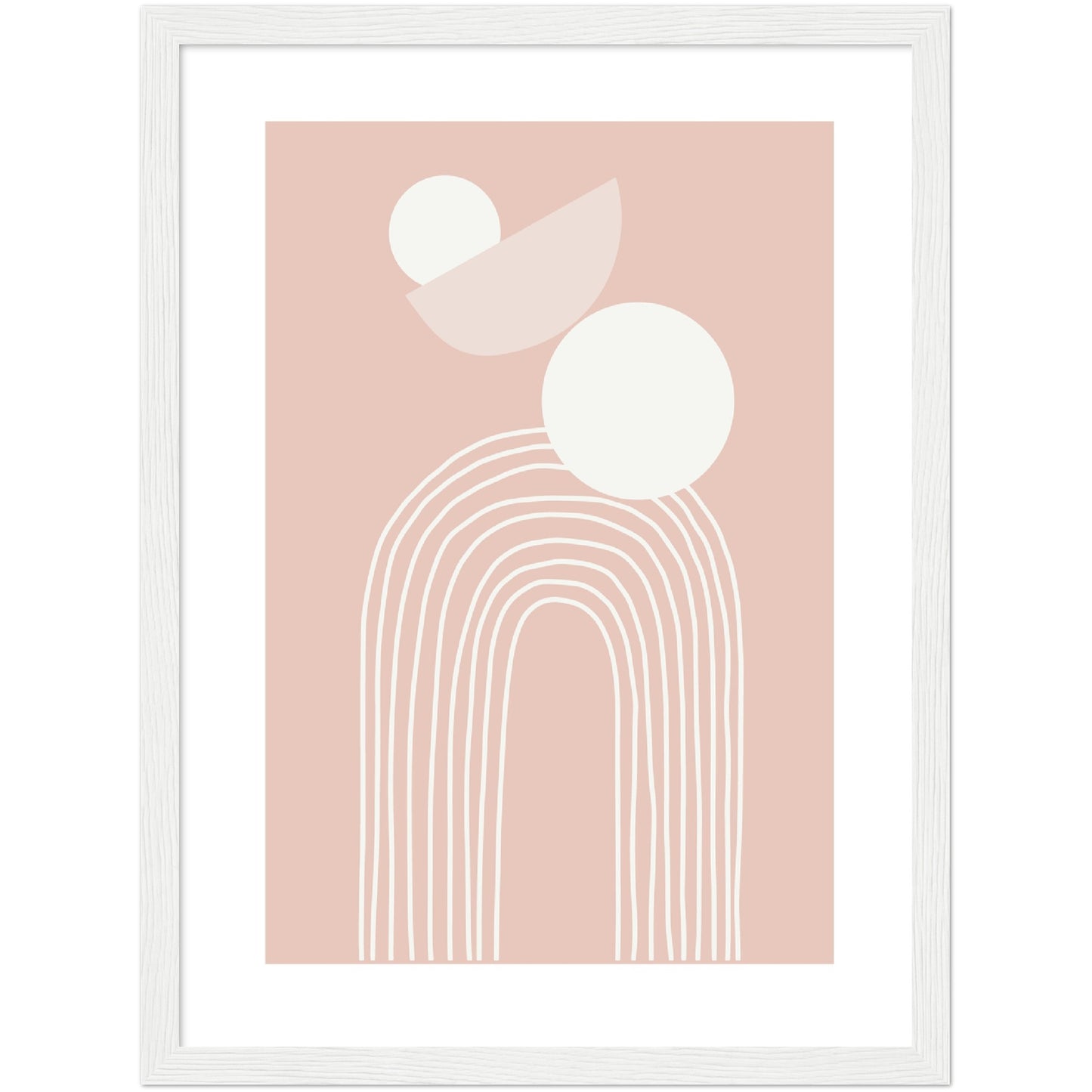Modern Abstract Shapes Print, No1