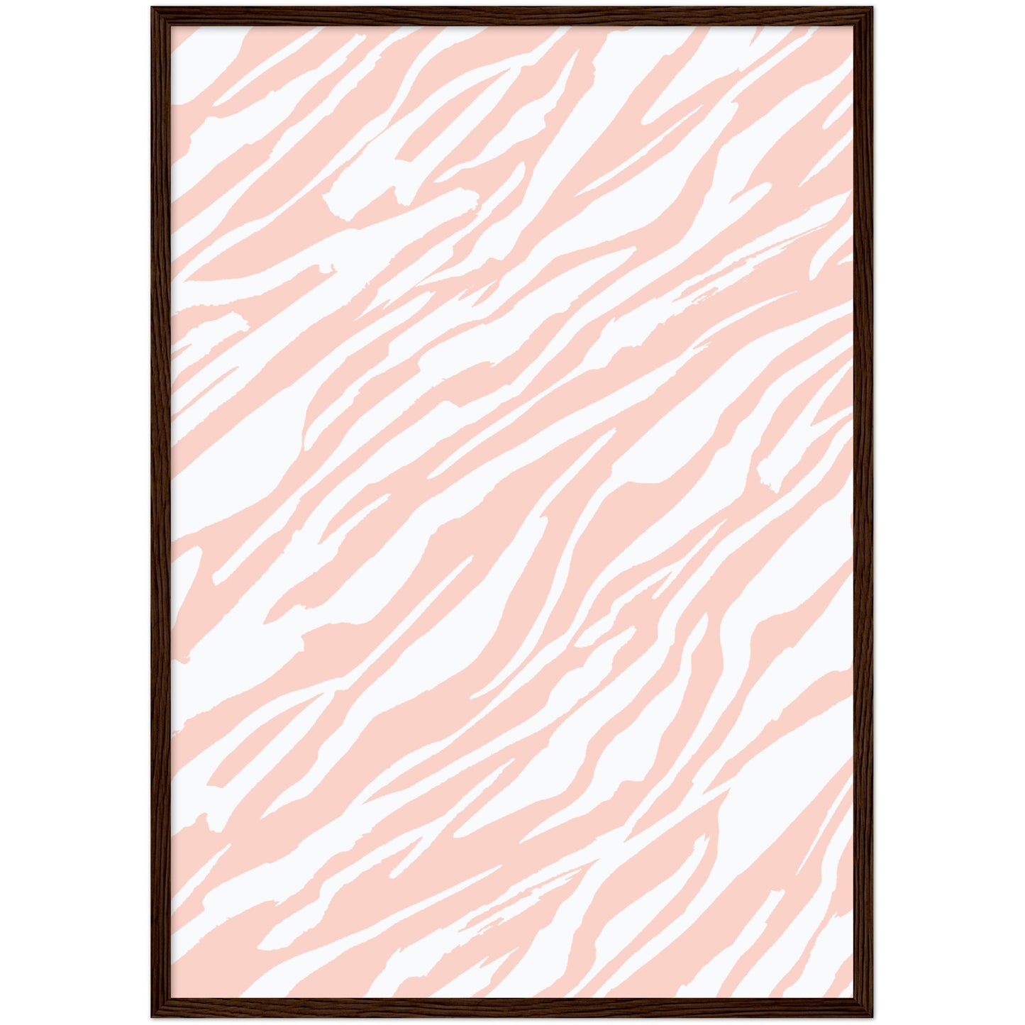 Milky Pink Animal Print Poster